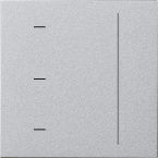 Gira Systeem 3000 Bedieningstoets 536526 Aluminium