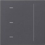 Gira Systeem 3000 Bedieningstoets 536528 Antraciet