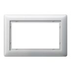 Gira Systeem 55 Afdekraam 100103 Alpinwit glanzend