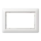 Gira Systeem 55 Afdekraam 100104 Alpinwit mat