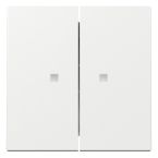 Gira Systeem 55 Bedieningswip 363103 Alpinwit glanzend