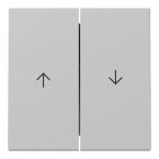 Gira Systeem 55 Bedieningswip 3294015 Grijs mat