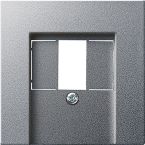 Gira Systeem 55 Centraalplaat audioworld 027626 Aluminium