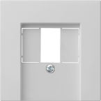 Gira Systeem 55 Centraalplaat audioworld 0276015 Grijs mat