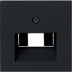 Gira Systeem 55 Centraalplaat IAEUAE 0270005 Zwart mat