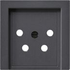 Gira Systeem 55 Centraalplaat PTT 027928 Antraciet