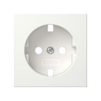 Gira Systeem 55 Centraalplaat stopcontact 492027 Alpinwit mat