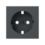 Gira Systeem 55 Centraalplaat stopcontact 492028 Antraciet