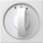 Gira Systeem 55 Draaiknop 066627 Alpinwit mat