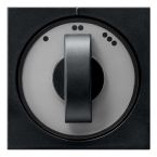 Gira Systeem 55 Draaiknop 0665005 Zwart mat