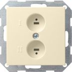 Gira Systeem 55 Luidsprekercontactdoos 040201 Crème