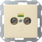 Gira Systeem 55 Potentiaalvereffeningsdoos 040501 Crème