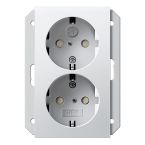 Gira Systeem 55 Wandcontactdoos 273527 Alpinwit mat