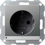 OUTLET Gira Systeem 55 Wandcontactdoos 1170600 Edelstaal