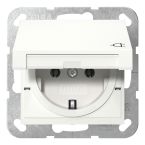 Gira Standaard 55 Wandcontactdoos 445403 Alpinwit glanzend