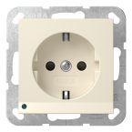 Gira Systeem 55 Wandcontactdoos 417001 Crème