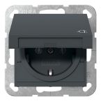 Gira Systeem 55 Wandcontactdoos 445428 Antraciet