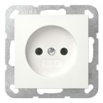 Gira Systeem 55 Wandcontactdoos 448027 Alpinwit mat