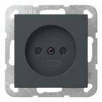 Gira Systeem 55 Wandcontactdoos 448028 Antraciet