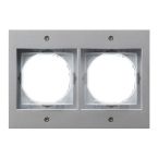 Gira Tx44 Afdekraam 021265 Aluminium