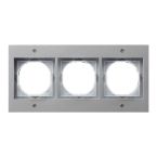 Gira Tx44 Afdekraam 021365 Aluminium