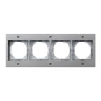 Gira Tx44 Afdekraam 021465 Aluminium