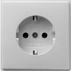 OUTLET Gira Tx44 Wandcontactdoos 018865 Aluminium