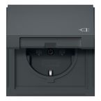 Gira Tx44 Wandcontactdoos 445467 Antraciet