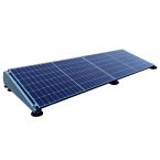 Glampère FlatFix Fusion Plug and play zonnepaneel landscape naast elkaar