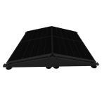 Glampère FlatFix Fusion Plug and play zonnepaneel landscape oostwest zwart