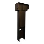 Glampère Proplus Tuinpaal stopcontact BEH4521ZR Zwart