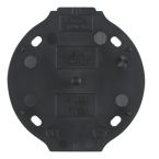 Hager Berker 1930 Bodemplaat 133111 Zwart