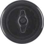 Hager Berker 1930 Draaiknop 16476500 Zwart porselein