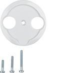 Hager Berker 1930 Centraalplaat coax 103920 Alpinwit