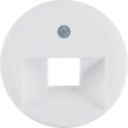 Hager Berker 1930 Centraalplaat IAEUAE 1407 Alpinwit