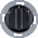 Hager Berker 1930 Jaloezieschakelaar 381113 Zwart