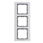 Hager Berker B.3 Afdekraam 10133004 AluminiumAntraciet