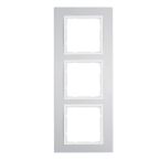 Hager Berker B.3 Afdekraam 10133904 AluminiumAlpinwit glanzend