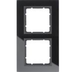 Hager Berker B.7 Glas Afdekraam 10126616 ZwartAntraciet