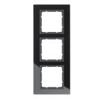 Hager Berker B.7 Glas Afdekraam 10136616 ZwartAntraciet