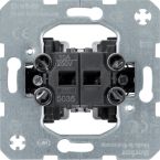 Hager Berker Basiselement Impulsdrukker 5035 2xmaak serie