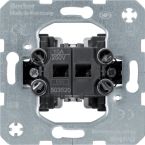 Hager Berker Basiselement Jaloezie impulsdrukker 503520 Enkel drukcontact