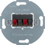 Hager Berker Basiselement Luidsprekercontactdoos 457306 Antraciet