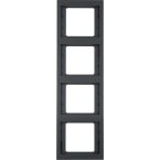 Hager Berker K.1 Afdekraam 13437006 Antraciet