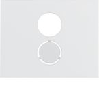 Hager Berker K.1 Centraalplaat BNC 11847009 Alpinwit