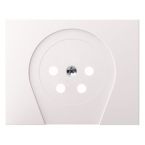 Hager Berker K.1 Centraalplaat PTT 6110267009 Alpinwit