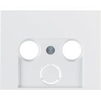 Hager Berker K.1 Centraalplaat satelliet 12017009 Alpinwit