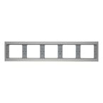 Hager Berker K.5 Afdekraam 13937004 Edelstaal