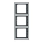 Hager Berker K.5 Afdekraam 13337003 Aluminium