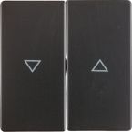 Hager Berker Q Bedieningswip 16256086 Antraciet